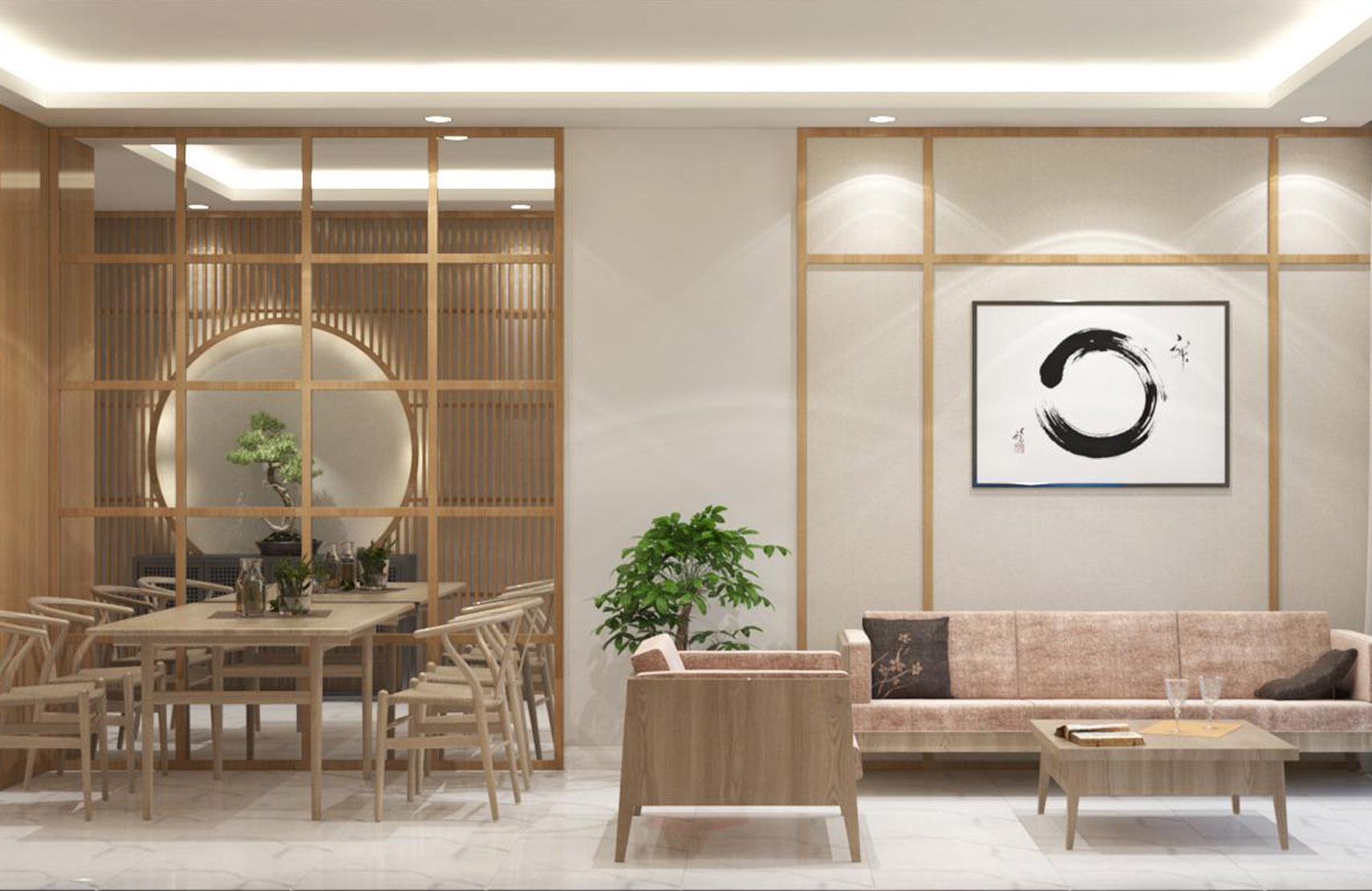 Thiết kế thi công nội thất phong cách Nhật Bản - Căn hộ Saigon South Residences